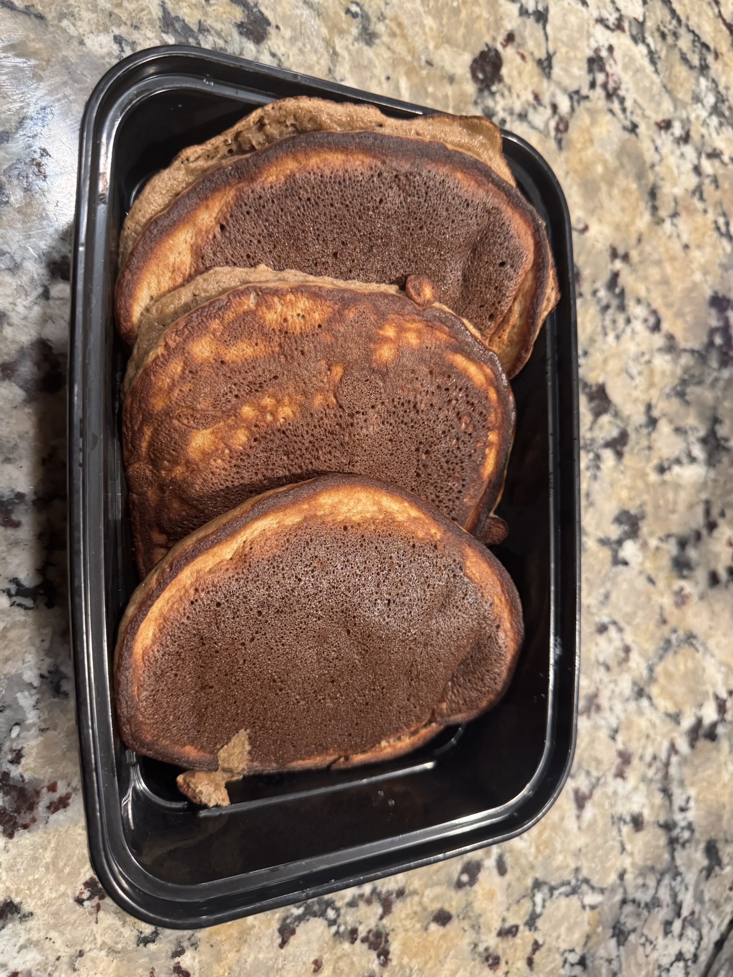 High-Volume Protein Pancakes and Scrambled Eggs